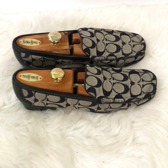 Coach Blue & Creme Colored Mens Shoes - Picture 2 of 8